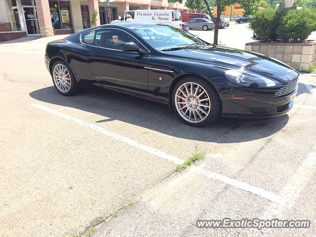Aston Martin DB9 spotted in Cincinnati, Ohio