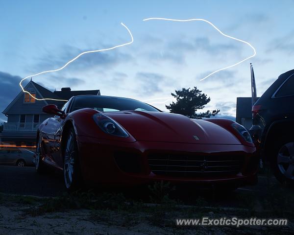 Ferrari 599GTB spotted in Spring Lake, New Jersey