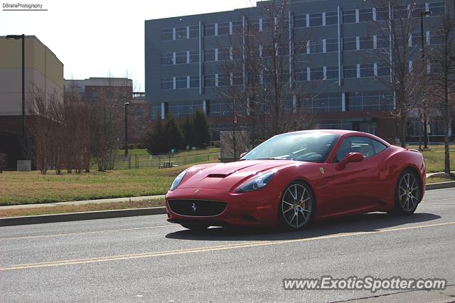 Ferrari California spotted in Franklin, Tennessee