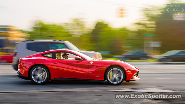 Ferrari F12 spotted in Birmingham, Michigan