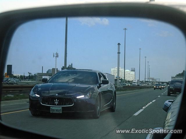 Maserati Ghibli spotted in Toronto, Canada