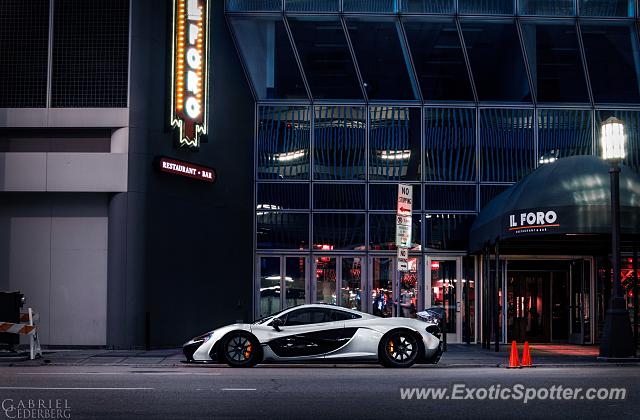 Mclaren P1 spotted in Minneapolis, Minnesota