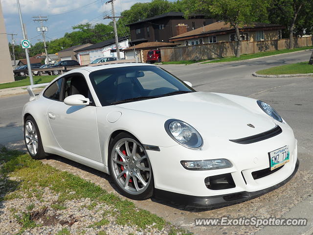 Porsche 911 GT3 spotted in Winnipeg, Canada