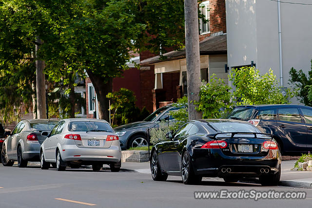 Jaguar XKR-S spotted in Toronto, On, Canada