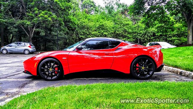 Lotus Evora spotted in Parsippany, New Jersey