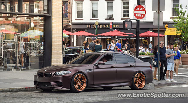 BMW M5 spotted in Manhattan, New York