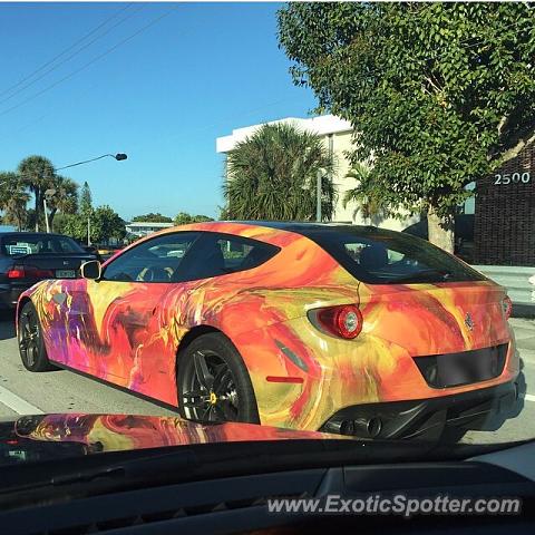 Ferrari FF spotted in Fort Lauderdale, Florida