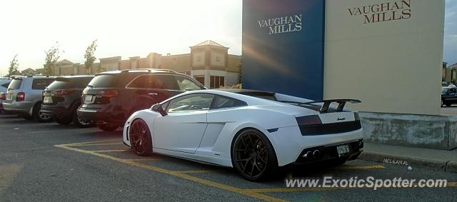 Lamborghini Gallardo spotted in Vaughan, Canada