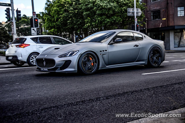 Maserati GranTurismo spotted in Sydney, Australia