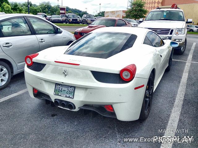 Ferrari 458 Italia spotted in Nashville, Tennessee