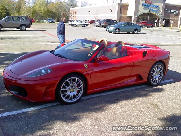 Ferrari F430 spotted in Shorewood, Minnesota