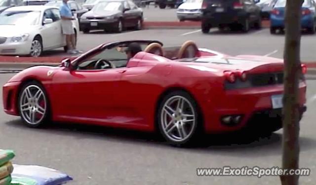 Ferrari F430 spotted in Shorewood, Minnesota