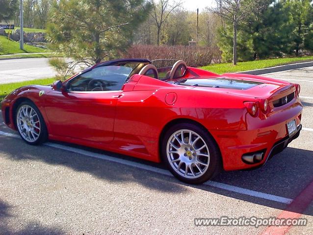 Ferrari F430 spotted in Shorewood, Minnesota