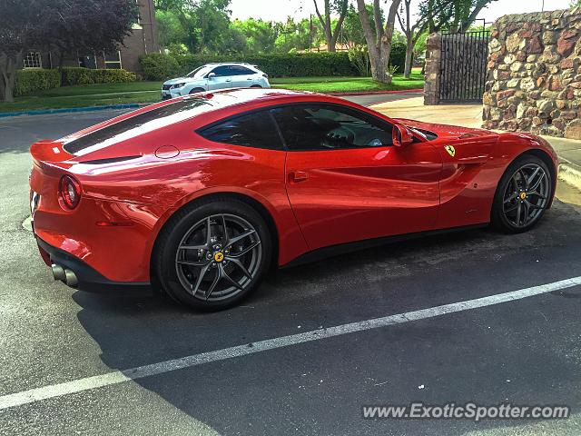 Ferrari F12 spotted in El Paso, Texas