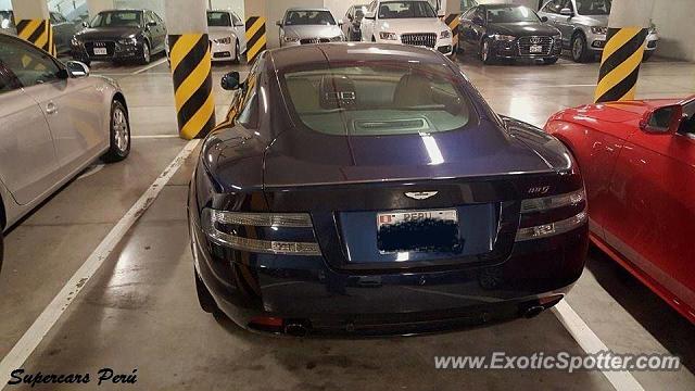 Aston Martin DB9 spotted in Lima, Peru