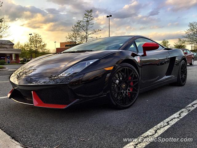 Lamborghini Gallardo spotted in Dulles, Virginia