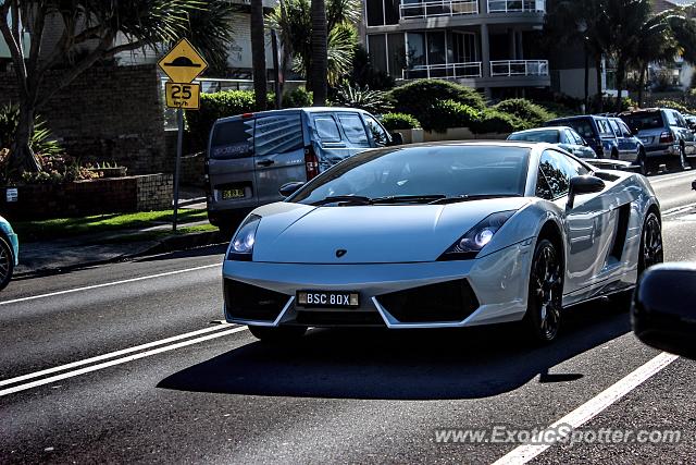 Lamborghini Gallardo spotted in Sydney, Australia