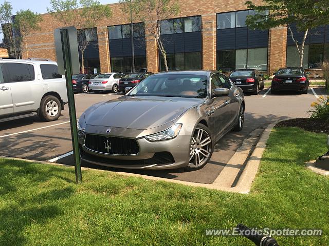 Maserati Ghibli spotted in Wayzata, Minnesota