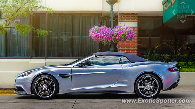 Aston Martin Vanquish spotted in Birmingham, Michigan