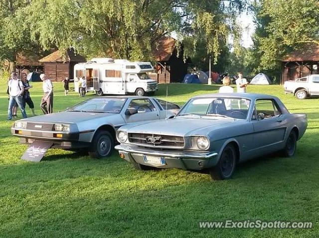 DeLorean DMC-12 spotted in Sv Martin, Croatia