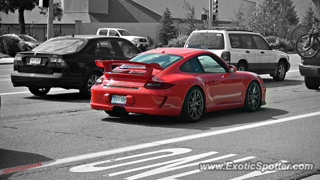 Porsche 911 GT3 spotted in Greenwood V, Colorado
