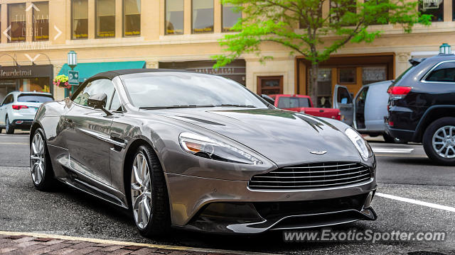 Aston Martin Vanquish spotted in Birmingham, Michigan