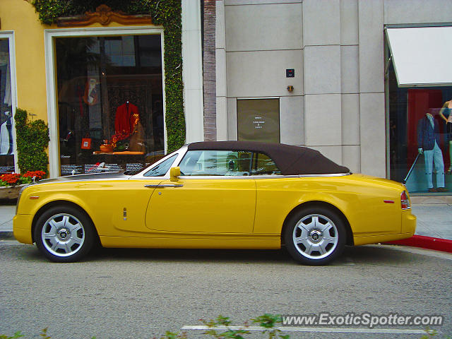 Rolls-Royce Phantom spotted in Beverly Hills, California