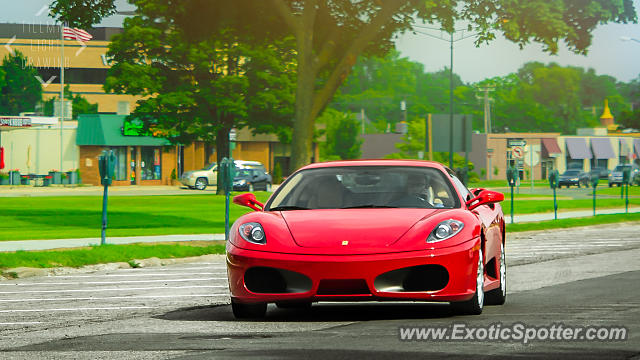Ferrari F430 spotted in Birmingham, Michigan