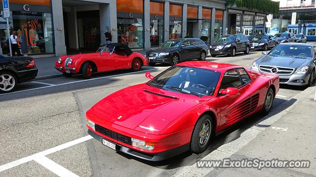 Jaguar XKR-S spotted in Zurich, Switzerland
