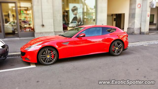 Ferrari FF spotted in Zurich, Switzerland