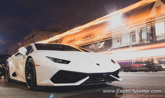 Lamborghini Huracan spotted in Toronto, Canada
