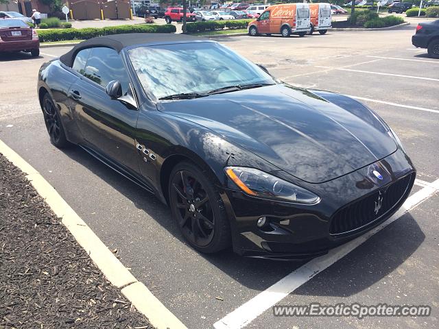 Maserati GranCabrio spotted in Cincinnati, Ohio
