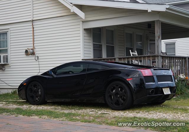 Lamborghini Gallardo spotted in Belmar, New Jersey
