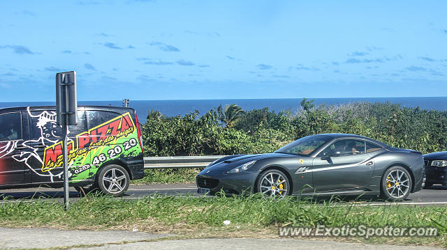 Ferrari California spotted in REUNION ISLAND, France
