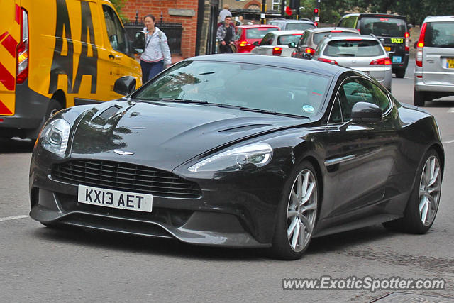 Aston Martin Vanquish spotted in Cambridge, United Kingdom