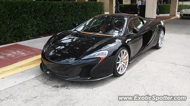 Mclaren 650S spotted in Dallas, Texas