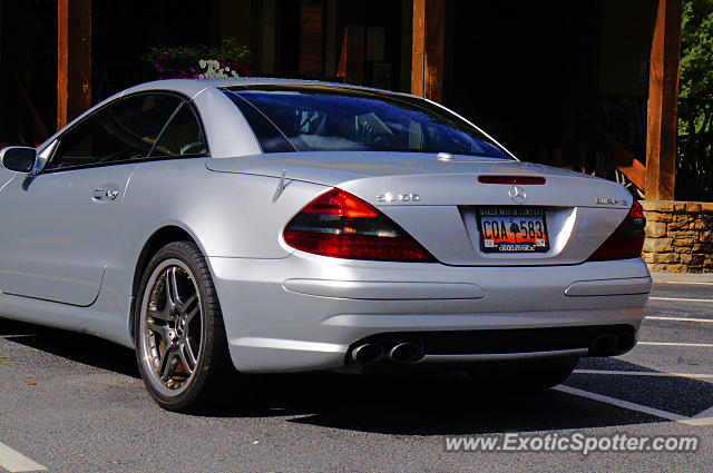 Mercedes SL 65 AMG spotted in Cashiers, North Carolina