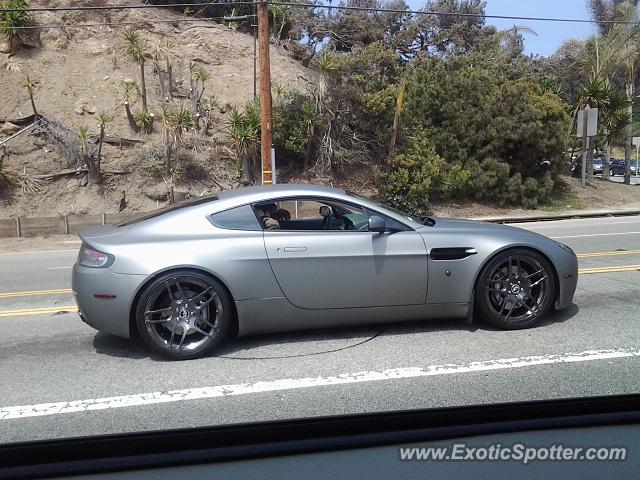 Aston Martin Vantage spotted in Ventura, California
