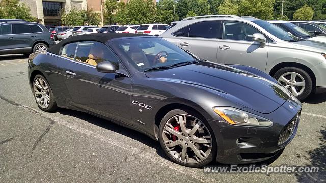 Maserati GranCabrio spotted in Short Hills, New Jersey