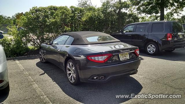 Maserati GranCabrio spotted in Short Hills, New Jersey