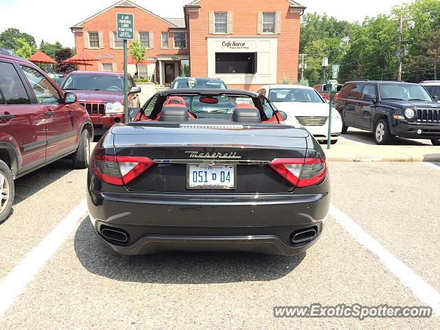 Maserati GranTurismo spotted in Birmingham, Michigan