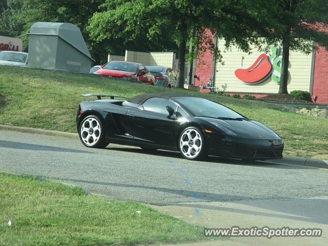 Lamborghini Gallardo spotted in Greensboro, North Carolina