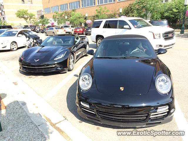 Porsche 911 Turbo spotted in Birmingham, Michigan