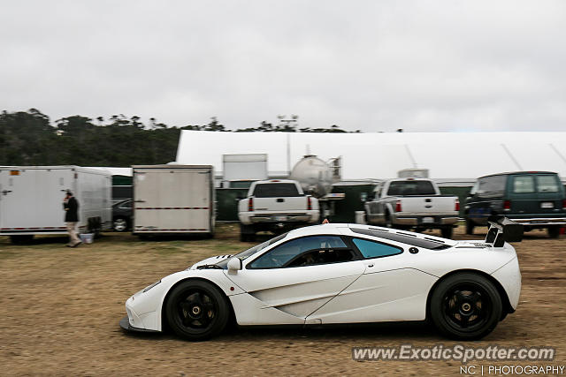 Mclaren F1 spotted in Pebble Beach, California