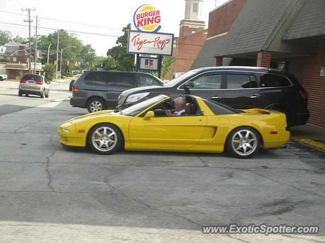 Acura NSX spotted in Auburn, Alabama