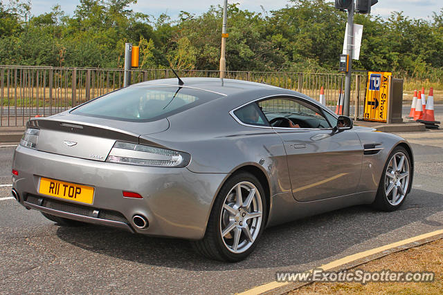 Aston Martin Vantage spotted in Duxford, United Kingdom