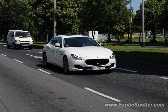 Maserati Quattroporte spotted in Sopot, Poland