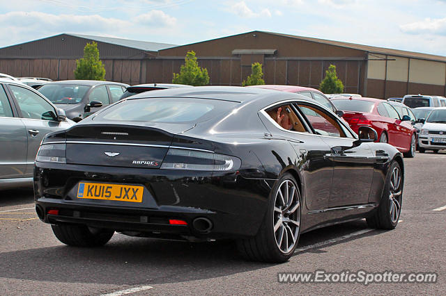 Aston Martin Rapide spotted in Duxford, United Kingdom
