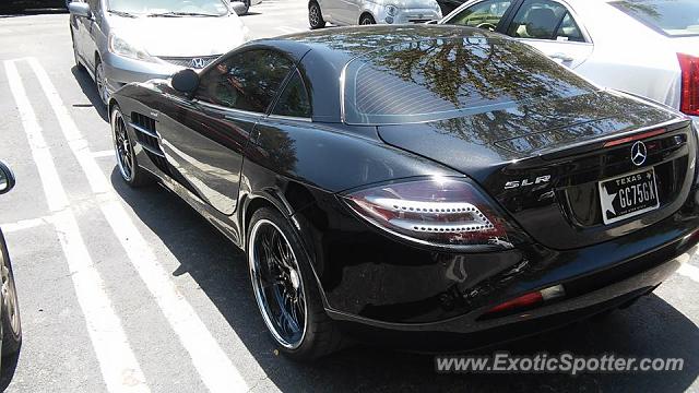 Mercedes SLR spotted in Dallas, Texas
