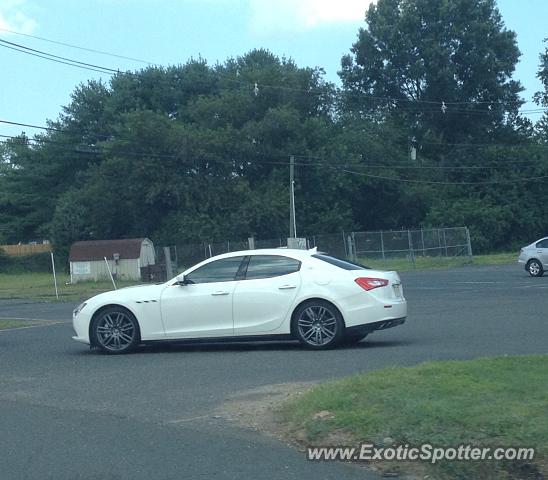 Maserati Ghibli spotted in Freehold, New Jersey